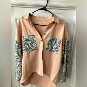 Pink Lily Denim Fashion Jacket